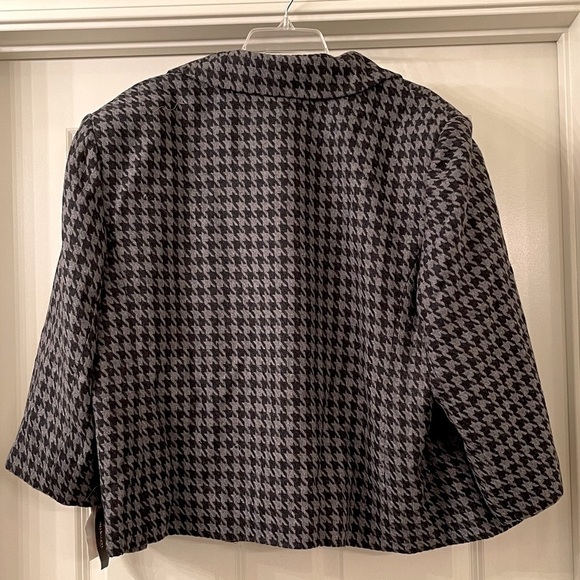 STYLE & Co Portobello Houndstooth Blazer Jacket (K13) - Picture 5 of 8